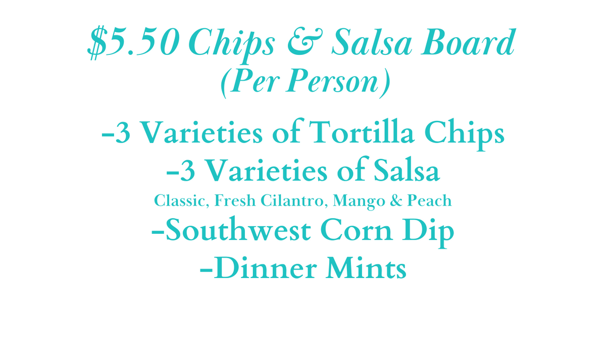 Salsa Bar